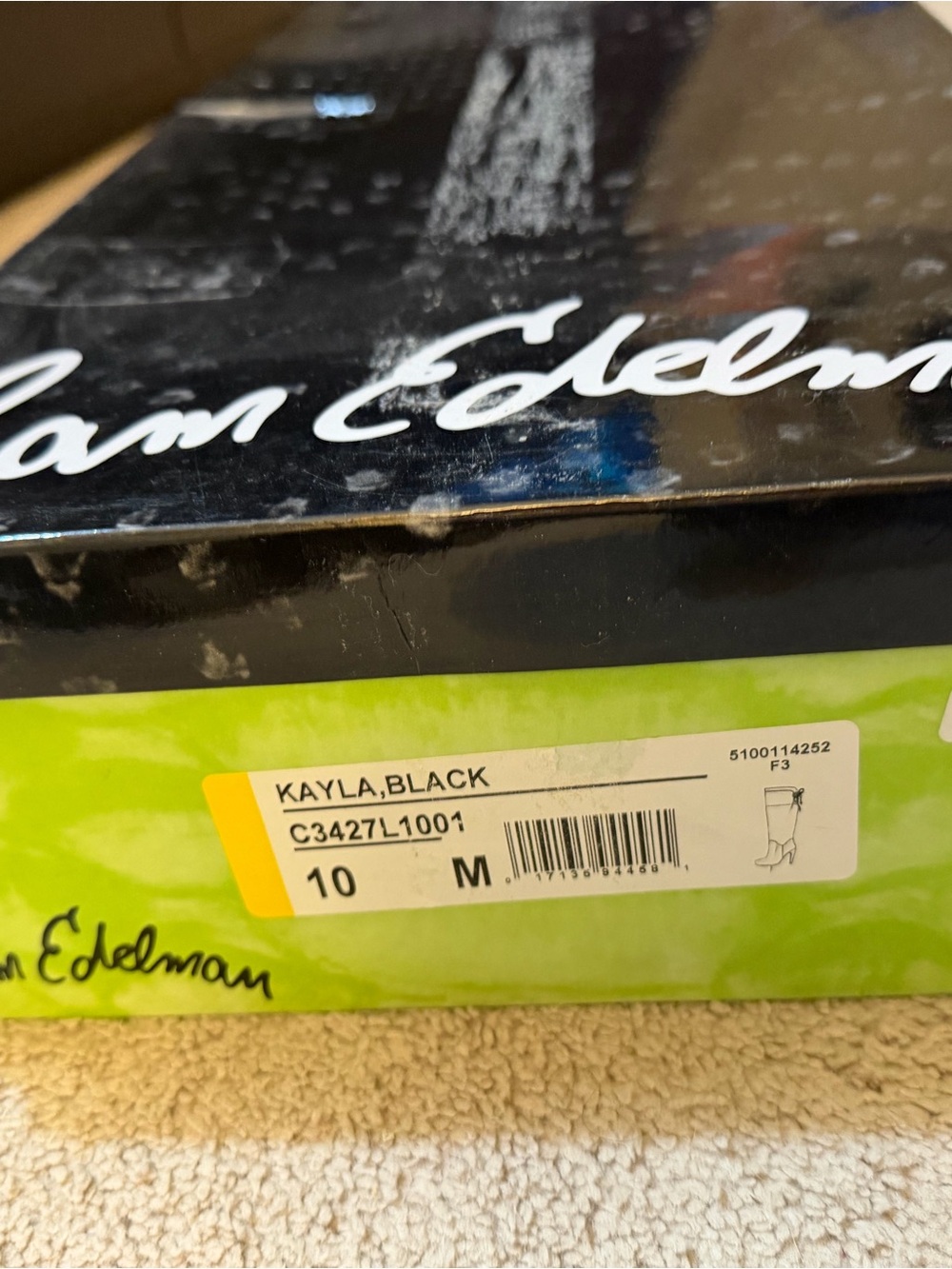 Shoe Box Label